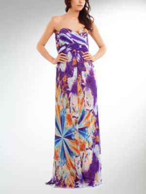 Long Silk Dress