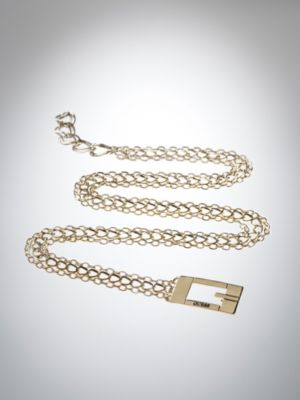 Noir Metal Belt