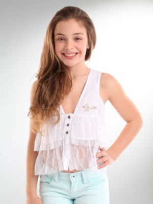 Ruffles Vest