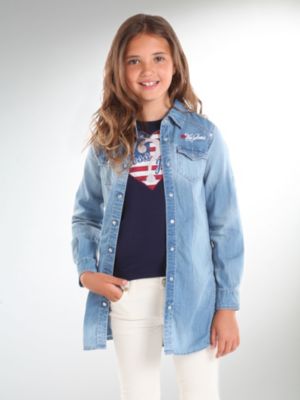 Maxi Denim Shirt