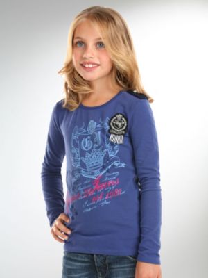 Round Neck Patch T-Shirt