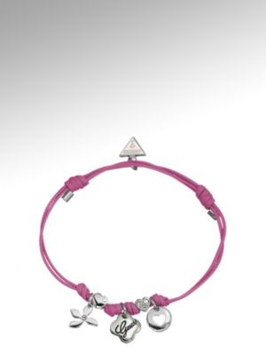 3 Charm Slipknot Bracelet