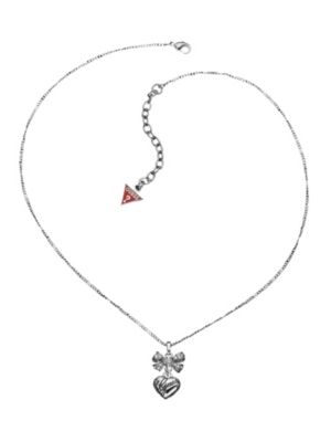 prezzi e offerte Mini Heart And Bow Necklace su prezzi in promozione