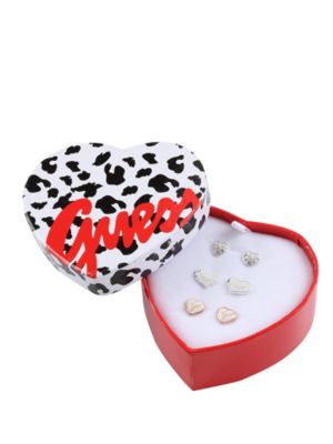 Triple Heart Earrings Box Set