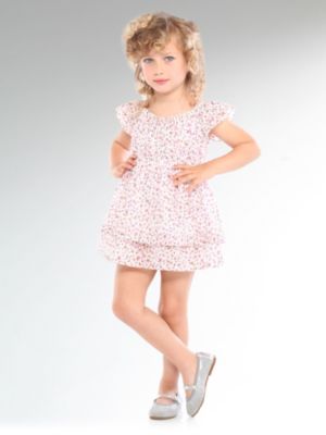 Shiffon Flower Print Dress