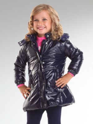 Nylon Glossy Long Jacket