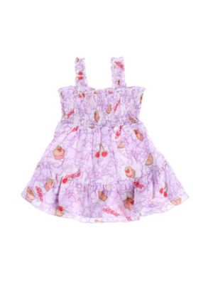 Fruits Print Dress