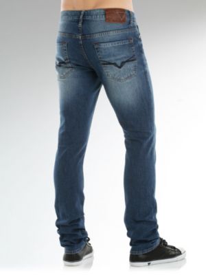 Skinny Discharge Western Denim