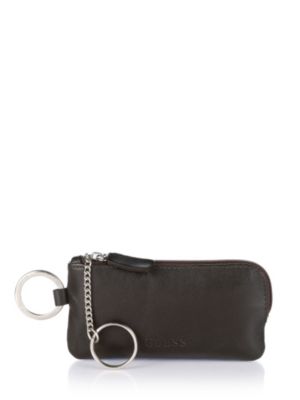 Black Basic Zipper Coin Purse