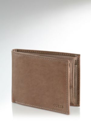 Ghost Billfold with Flap and Coin Pocket