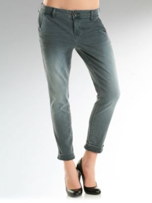 Marivella Stretch Drusy Denim Chino Pant van kantoor artikelen tip.