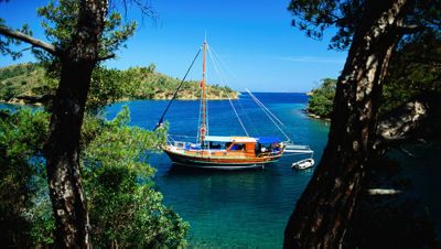 Bodrum to Gocek onboard S. Bernardo