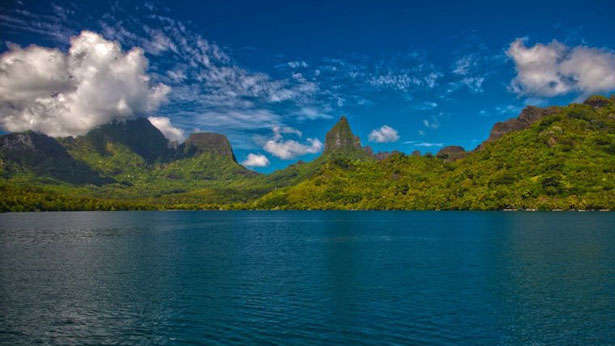 Opunohu bay Opunohu bay