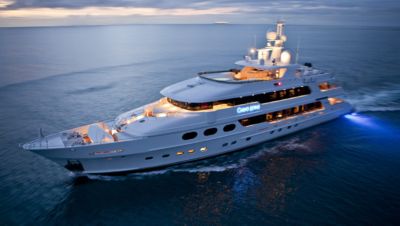 Super yachts are perfect for corporate charters