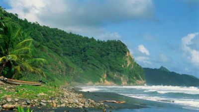 Dominica's coastline