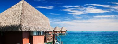 French Carribean bungalows