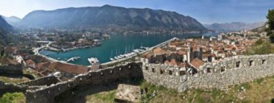 Kotor city walls
