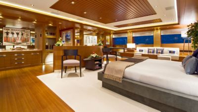 Mary Jean II yacht stateroom