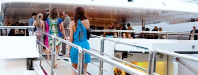 Corporate entertaining on board