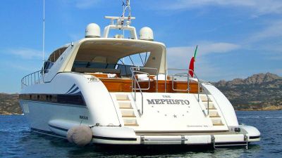 The Mephisto yacht for sale