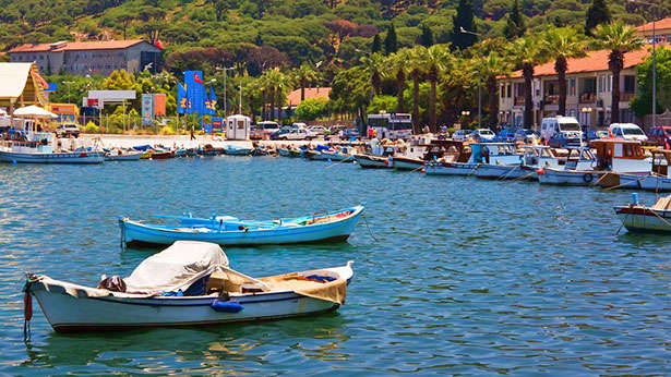 Fishing village near Ayvalik Fishing
