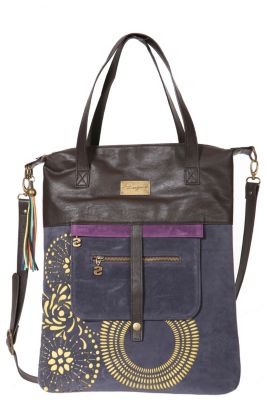 Accessoires Desigual Shopping Noir Bleu