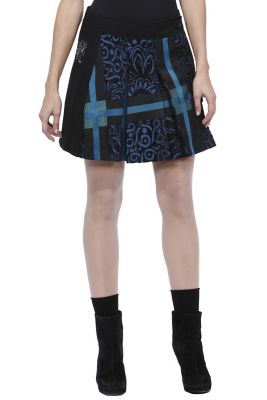 Faldas  Desigual Grey