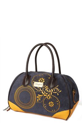 Bags Desigual New Bowling Jaune Bicolor