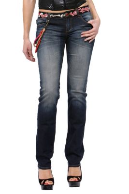 Pantalones & Jeans Desigual Flores Waist