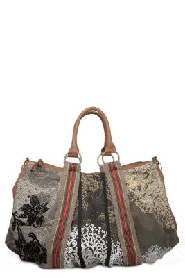 Bolsos Desigual Puntilla Verde