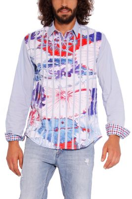 Camisas Desigual Flower Menúfar Stripes
