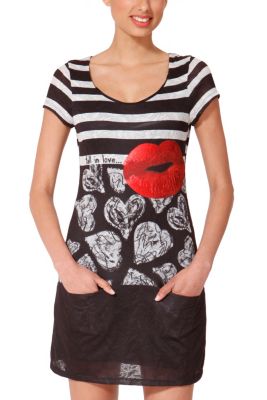 Dresses Desigual Corazones
