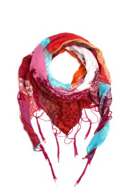 Pañuelos Desigual Cuadros Colores