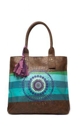 Bolsos Desigual Shopping Rayas
