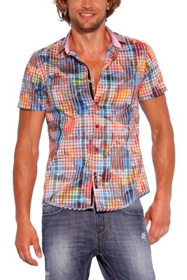 Camisas Desigual Lemon Checks