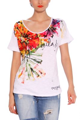 T-Shirts Desigual Flor