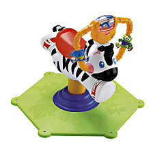 Fisher-Price Baby Gymtastics Bounce and Spin Zebra