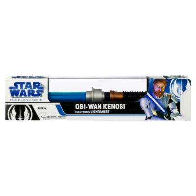Hasbro Star Wars Clone Wars Force Action Lightsaber Obi-Wan