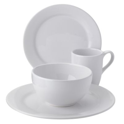 Tu Dinner Set White 16 Piece