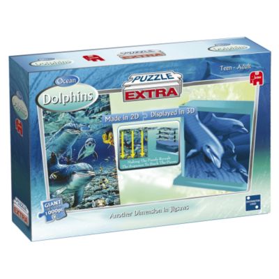 Jumbo Puzzle Extra Dolphins