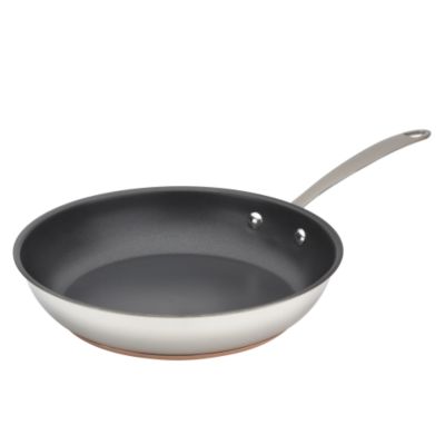 Different by Design Copper Bottom Stainless Steel Non stick Frying Pan 24cm