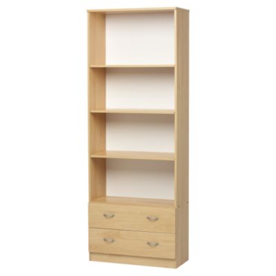 Sainsburys 2 Drawer Bookcase Beech