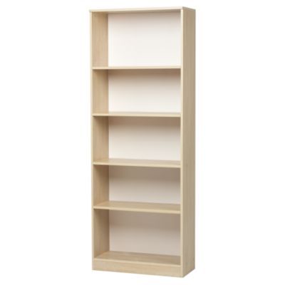 Sainsburys Extra Deep Large Bookcase Maple