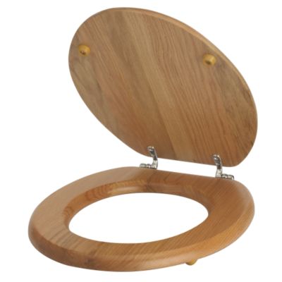 Tu Toilet Seat Oak