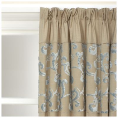 Tu Duck Egg Cutwork Scroll Curtains