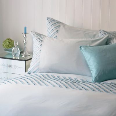 Unbranded Tu Duck Egg Pintuck Duvet Cover Set