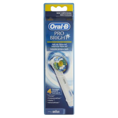 Oral-B Braun Oral-B EB18-4 ProBright Brushheads 4 pack