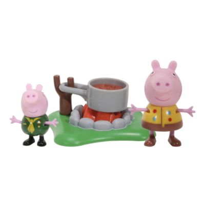 CHARACTER PEPPA PIG FAMILY FIGURES WITH BIKE