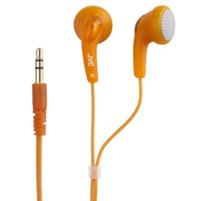 JVC Orange Gumy Earphones