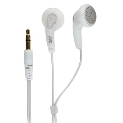 JVC White Gumy Headphones